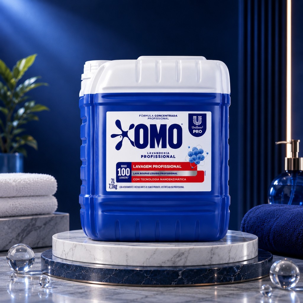 Sabão líquido Lavagem Profissional 7 litros OMO
